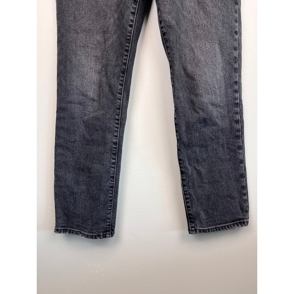 Madewell The Perfect Vintage Jean Faded Black High Rise Straight Leg Denim 28 - Picture 5 of 10